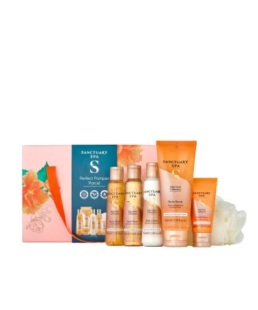 Sanctuary Spa Gift Set Perfect Pamper Parcel Gift For Women Birthday Christmas Vegan And Cruelty Free 355 Ml New Version