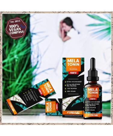 Melatonin Drop Forte 2x30ml - 1100 Drops 0.5mg Each - Alcohol-Free Vegan High-Dose Sleep Support - Lab Tested 2-Pack - Buy Online on GoSupps.com