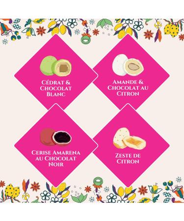 Lavolio JARDIN DE FRUITS - Chocolat italien - S lection artisanale de fruits confits enrob s de chocolat bonbons raffin s et chocolats offrir - Sans gluten - 150 g - Buy Online on GoSupps.com