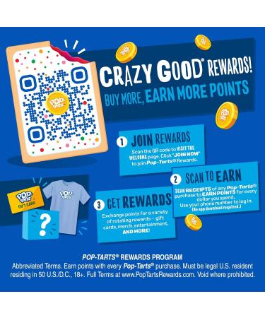 Pop-Tarts Toaster Pastries Breakfast Foods Kids Snacks - Frosted Lemon Blueberry Crumble - 8 Pop-Tarts - Buy Online on GoSupps.com