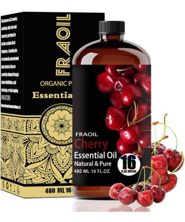 Gardenia Essential Oil 8 Fl Oz and Cherry Essential Oil 16 Fl Oz for Diffuser Humidifier Yoga Cleaning DIY Candle Soap Making Perfume Gift for Essential Oils - Buy Online on GoSupps.com