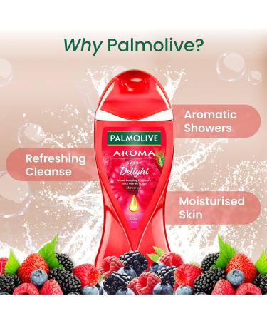 Palmolive Juicy Berries & Figs Body Wash - Nourishing Mood-Boosting Fragrance | Paraben & Silicone Free pH Balanced 250ml - Buy Online on GoSupps.com
