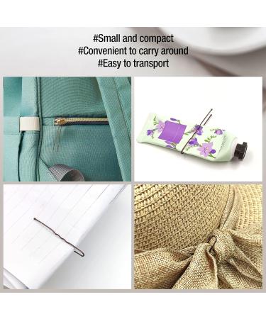 Hoyols U Shaped Hair Pins 2.4 Inch Brown Metal Bobby Pins for Women - 100 Count with Case | Curved Curly Waved Bun Clips for Girls Hairstyle - Buy Online on GoSupps.com