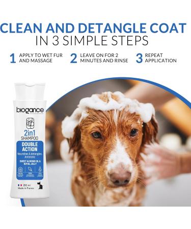 Biogance BGCS250 2-in-1 Dog Shampoo 250 ml - Buy Online on GoSupps.com