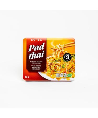 HO-YA Pad Thai Instant Flavoured Noodles 36 Pack 85g Rice Noodles with Vegetable Packet Vegetarian and Halal 85 g (Pack of 36) - Buy Online on GoSupps.com