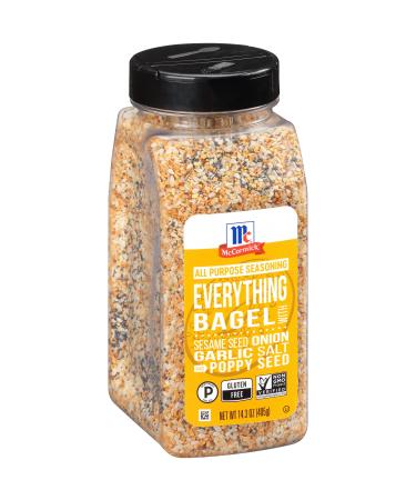 McCormick Everything Bagel All Purpose Seasoning, 14.3 oz 14.3 Ounce (Pack of 1) - Buy Online on GoSupps.com