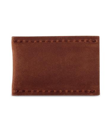 Genuine Cowhide Leather Safety Razor Head Cover | Travel-Friendly Double Edge Razor Case (Cognac - Buy Online on GoSupps.com