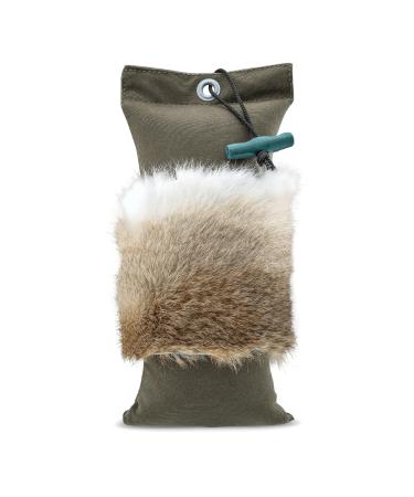 Firedog Dummy with real rabbit fur |Robust Apportel |Wild dummy for dog training/hunting training |Different weights (1 300g)