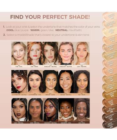 Pretty Vulgar Cool AF Lava Water Foundation - Full Coverage Matte Finish Vegan Liquid Foundation - 35mL/1.17 Fl. Oz - Buy Online on GoSupps.com