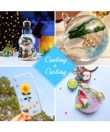 200g Crystal Clear UV Resin for DIY Jewelry Making - Hard Transparent Glue for Casting & Coating - Solar Cure Sunlight Activated - 200g ($0.11/g) - Buy Online on GoSupps.com