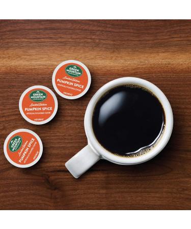 Green Mountain Pumpkin Spice K-Cup Pods 72 Count - Flavored Light Roast Coffee - Buy Online on GoSupps.com