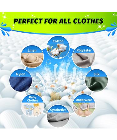 HOMERHYME Eco-Friendly Laundry Detergent Sheets - Fresh Linen Scent 200 Loads Plastic Free Hypoallergenic Travel & Home Use - 100 Strips - Buy Online on GoSupps.com