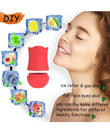 Keepaq Ice Scooter Face: Reusable Ice Facial Roller & Eye Massager for Pore Tightening & Skin Care - Buy Online on GoSupps.com