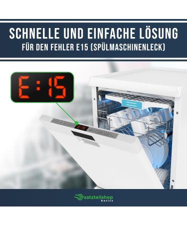 Buy Bosch Siemens Neff Dishwasher Pump Parts Set 182mm - Repair Kit with E15 Seal | International Shipping - Buy Online on GoSupps.com