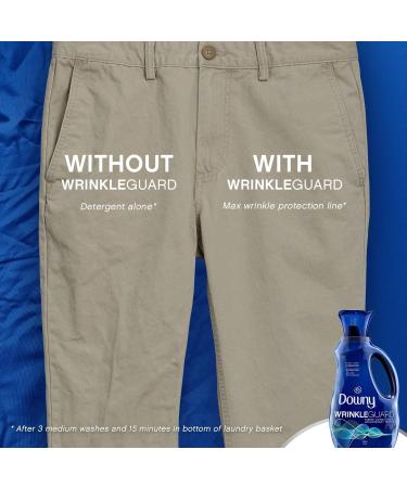 Downy WrinkleGuard Liquid Fabric Softener and Conditioner Fresh 81 fl oz - Buy Online on GoSupps.com