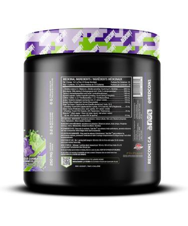 REDCON1 Total War Pre Workout Powder Sour Gummy Bear - Beta Alanine + Citrulline Malate Vegan & Keto Friendly Preworkout for Men & Women with 250mg of Caffeine - Fast Acting HMB (30 Servings) - Buy Online on GoSupps.com