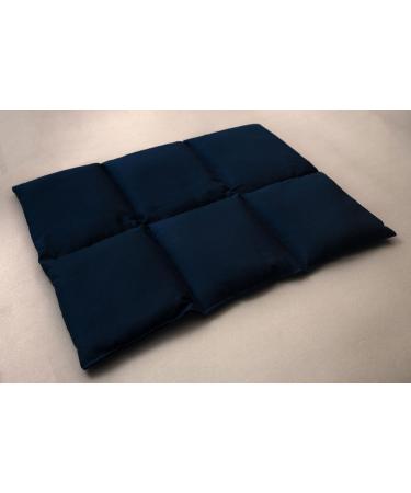 Giraffenland Large Grape Seed Pillow 40x30cm - Dark Blue Heat & Cold Therapy - 6-Chamber Design - Buy Online on GoSupps.com