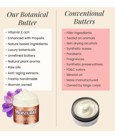 Beesaluxe Moisturall Original All-Purpose Body & Face Butter - Propolis Honeyquat Cocoa & Shea - Rich Moisturizer for Sensitive Dry Skin (8 Ounce) - Buy Online on GoSupps.com
