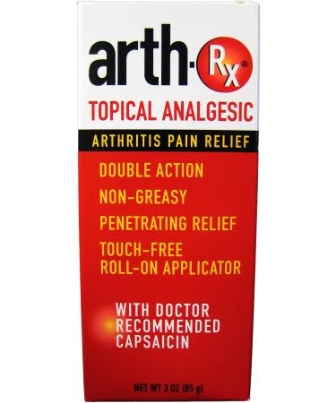 Arth-Rx Topical Analgesic Arthritis Pain Relief, 3 oz