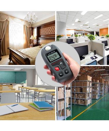 Proster Digital Luxmeter - High Accuracy Illuminance Light Meter with LCD Display - Range 0.1-200000 Lux - Ideal for Measurement and Calibration - Buy Online on GoSupps.com