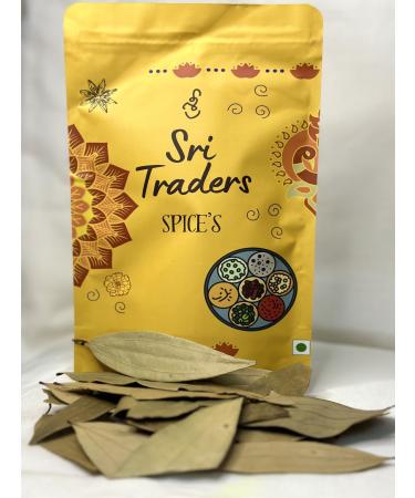 SRI TRADERS Bay Leaves | Dried bay leaves for Cooking| | Indian Spice | All Natural | Farm Fresh | 1.7 Oz (100 gm)