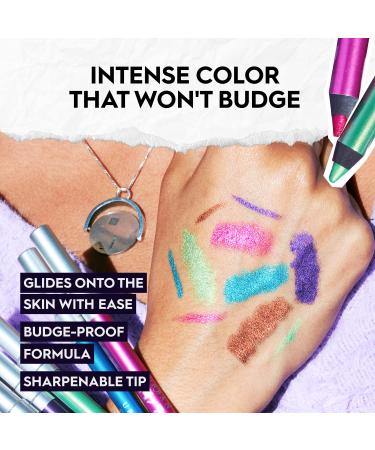 Urban Decay 24/7 Glide-On Waterproof Eyeliner Pencil - Rockstar (Dark Purple) | Long-Lasting, Smudge-Proof Formula with Sharpenable Tip - Buy Online on GoSupps.com