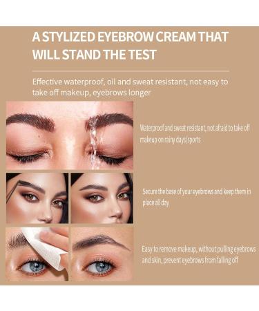 MrCuvaryas Eyebrow wax - Eyebrow sculpting gel - Extra long-lasting - Clear - Fixer - Long-lasting sculpting gel - Styling cream for definition - Buy Online on GoSupps.com