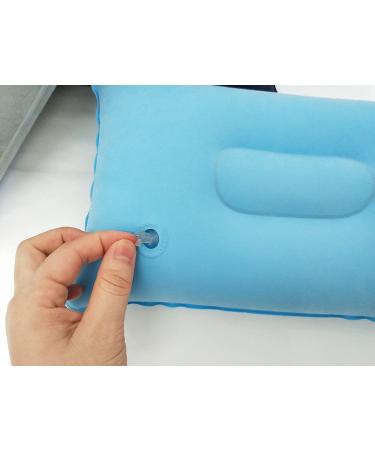 3 Pack Ultralight Inflatable Camping Travel Pillow - Compact & Comfortable Neck/Lumbar Support Pillow for Camp, Hike, Backpack - Buy Online on GoSupps.com