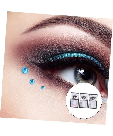 minkissy 3 Sets Eye Makeup Stickers Dainty Jewelry Nail Diamonds Rhinestones Face Rhinestones Party Eye Gems Face Gem For Women Self-adhesive Face Gems Exquisite Face Decals Miss 5X5X50.2CM Assorted Color A - Buy Online on GoSupps.com