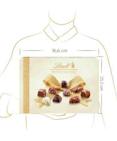 Lindt - PRESTIGE SELECTION Assorted Box - Assorted Milk Chocolates Black and White - Ideal for Christmas 345g - Buy Online on GoSupps.com