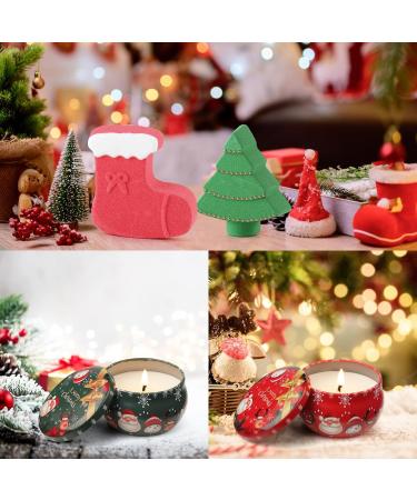 Christmas Gifts Basket for Women - Unique Gifts for Her with Socks, Candle, Tumbler in Red - Buy Online on GoSupps.com