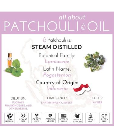 Artnaturals Patchouli Oil 0.5 fl oz - Pure Essential Oil for Aromatherapy & Skincare - Buy Online on GoSupps.com