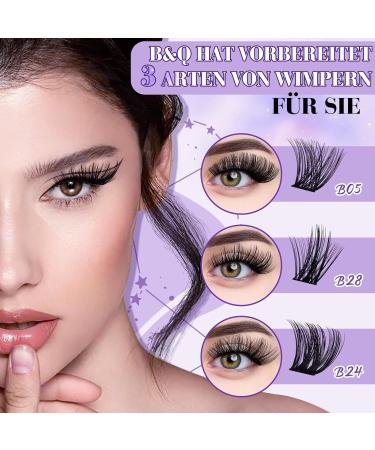 Lash Extension Set - 156 PCs Individual Eyelash Extensions with Glue & Remover for DIY - Premium Quality Bootes Kit - Buy Online on GoSupps.com