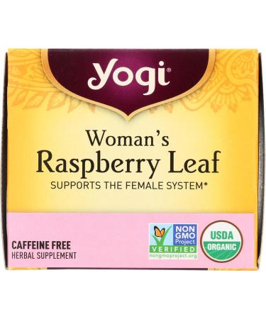  Yogi Yogi Teas Tea Woman Rspbry Gold Leaf - Buy Online on GoSupps.com