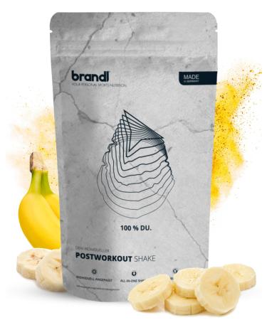 Brandl vegan protein powder all-in-one after training |4K combi-vegan protein creatine Ashwagandha magnesium probiotics & 10+ superfoods |600g banana banana 600g