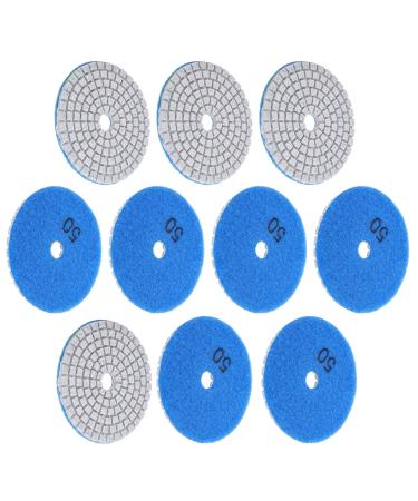 Buy Broleo Diamond Polishing Pads - Durable Water Inlet Design for Granite Concrete Marble & Stone Polishing | International Shipping Available - Buy Online on GoSupps.com