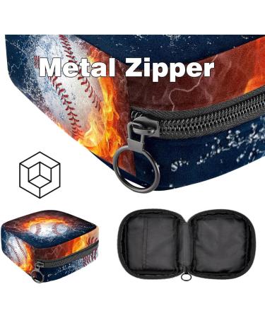 Women's Binding-Up Baseball Bag | tampon Storage & Zip Pockets | Multi-Functional Menstrual Bags - Buy Online on GoSupps.com