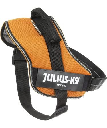 Julius-K9 IDC Powair Dog Harness 2XL/3 - Premium Orange Dog Gear for Ultimate Comfort and Control - Buy Online on GoSupps.com