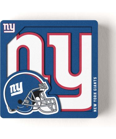 YouTheFan NFL 3D Logo Series Magnet - New York Giants | Official Merchandise for Fans - Buy Online on GoSupps.com