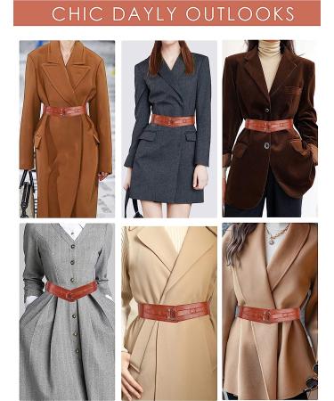 Renaissance Waist Vintage Leather Belt - Brown - Large | TeeYee Fashion - Buy Online on GoSupps.com