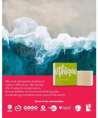 Ethique Coconut & Lime Butter Block 3.53 oz - Buy Online on GoSupps.com