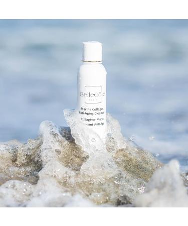 BelleC te Paris Marine Collagen Anti Aging Cleanser - Lichen Extract & Peptides for Dull And Dehydrated Skin Removes Impurities & Makeup Toxins | Organic Seaweed Facial Cleanser 4 fl oz - Buy Online on GoSupps.com