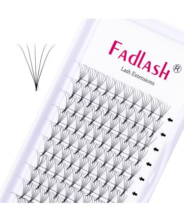 Volume eyelash 5d 0.07mm D curl 11mm eyelashes compartment extensions volume russian volume of artificial eyelashes Premade russian lashes (5d-0.07-D 11mm) 11mm 5D-0.07-D - Buy Online on GoSupps.com