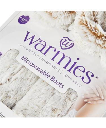 Warmies Lavender Scented Heatable Wellness Boots - Beige | Single Pair - Buy Online on GoSupps.com