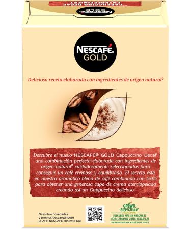 NESCAF Gold Typ Cappuccino Decaffeinated - Sticks (6 x 10 x 12.5g) - Buy Online on GoSupps.com