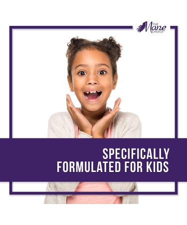 Mane Choice Kids Healthy Hair Growth Vitamins - 120 Gummies for Longer, Thicker Hair - Buy Online on GoSupps.com