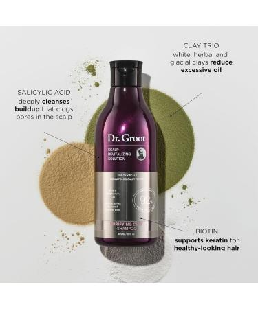 Dr. Groot Clay Shampoo for Oily Scalp | Biotin Rosemary Oil & Salicylic Acid | Korean Hair Care Solution - Buy Online on GoSupps.com
