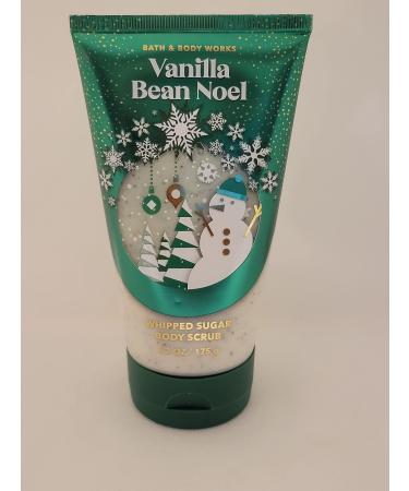 Bath and Body Works Vanilla Bean Noel Whipped Sugar Body Scrub  6.2 Ounce