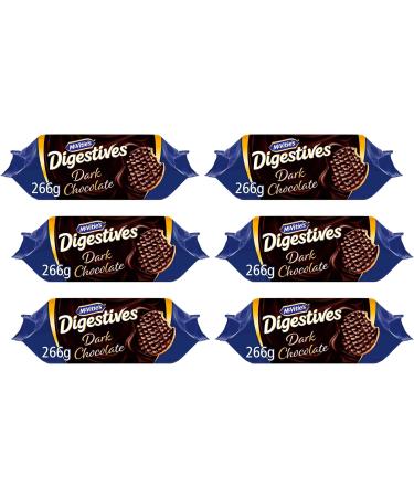 Biscuits Multipacks of McVitie's Dark Chocolate Digestives Biscuits Gift Set | Dark Chocolate Biscuits Digestives | Box of Biscuits | An Ideal Biscuit for a Gift or to Treat Yourself | 266g - Buy Online on GoSupps.com