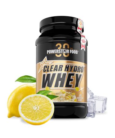 Powerstar Clear Hydro Whey 630 G |90.5% protein i.str.|Fruity-light cfm whey protein isolate |German production |ISO protein powder ideal as a shake with water |Rich to Eaa |Iced Lemon Iced Lemon 630 G - Buy Online on GoSupps.com